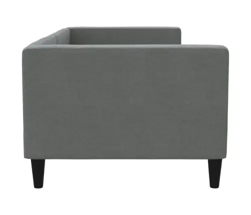 Päevavoodi, Tumehall, 80X200 cm Kangas