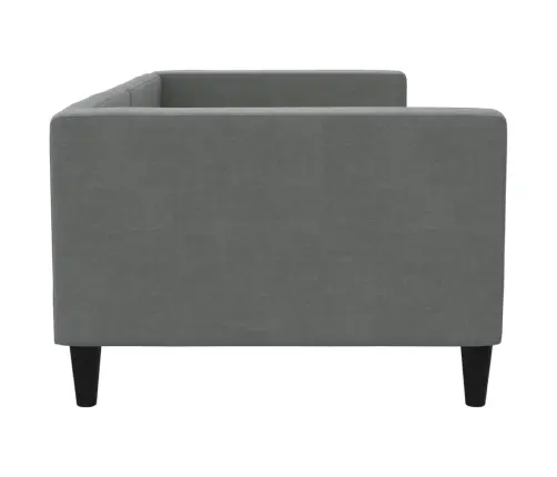 Dīvāngulta, Tumši Pelēka, 90X200 Cm, Audums Vidaxl