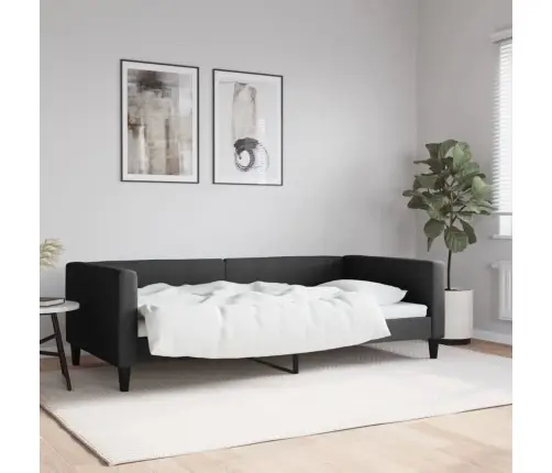 Sofa, Juodos Spalvos, 100X200cm Audinys