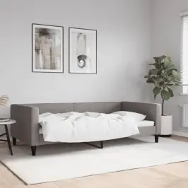 Sofa, Taupe Spalvos, 100X200cm Audinys