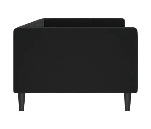 Sofa, Juodos Spalvos, 90X190cm Aksomas