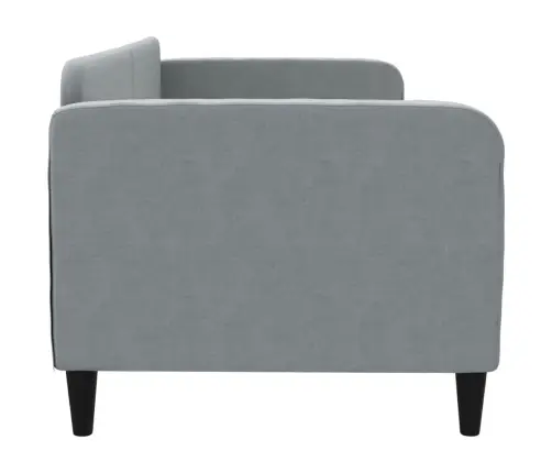 Dīvāngulta, Gaiši Pelēka, 80X200 Cm, Audums Vidaxl