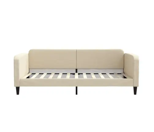 Päevavoodi, Kreemjas, 100 X 200 cm Kangas