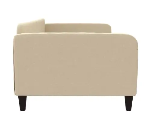 Päevavoodi, Kreemjas, 100 X 200 cm Kangas