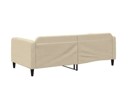 Päevavoodi, Kreemjas, 100 X 200 cm Kangas