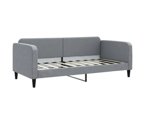 Päevavoodi, Helehall, 90 X 190 cm Kangas