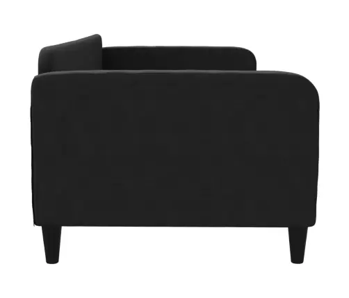 Sofa, Juodos Spalvos, 90X190cm Audinys