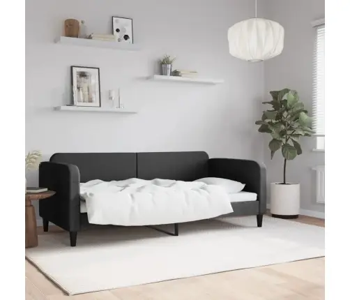 Sofa, Juodos Spalvos, 90X190cm Audinys