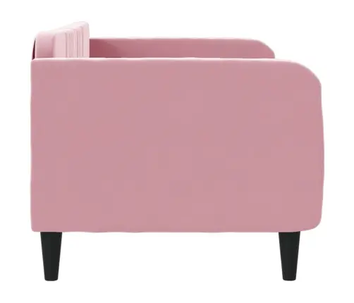 Päevavoodi, Roosa, 80 X 200 cm Samet