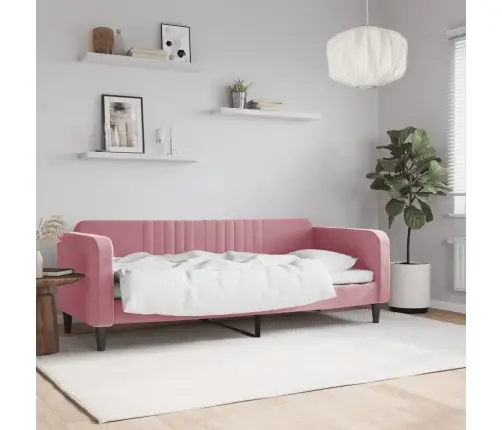 Päevavoodi, Roosa, 80 X 200 cm Samet