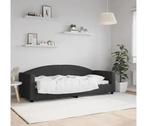 Päevavoodi, Must, 80 X 200 cm Kangas