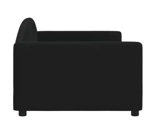 Sofa, Juodos Spalvos, 90X200cm Audinys