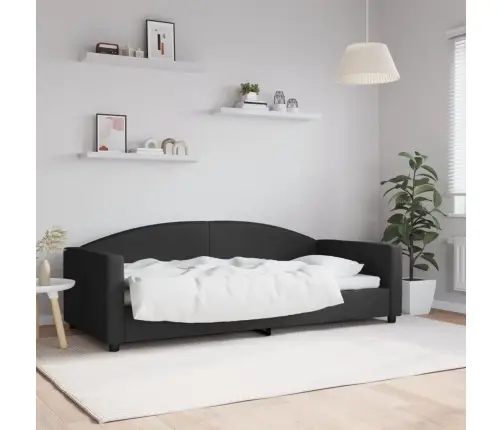 Sofa, Juodos Spalvos, 90X200cm Audinys