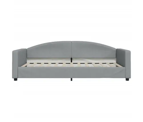 Sofa, Šviesiai Pilkos Spalvos, 100X200cm Audinys