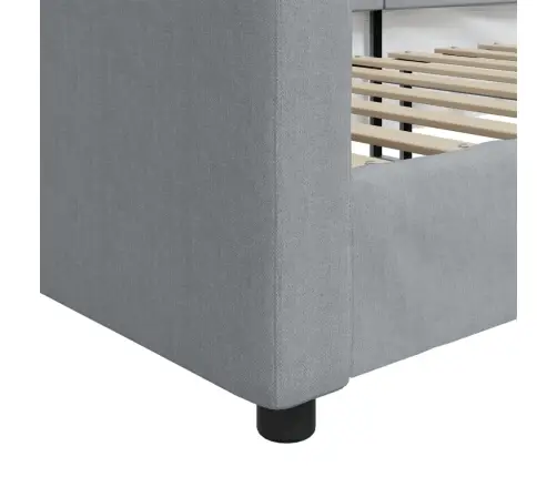 Sofa, Šviesiai Pilkos Spalvos, 100X200cm Audinys