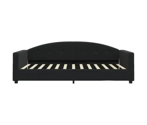 Sofa, Juodos Spalvos, 100X200cm Aksomas