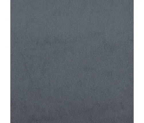 Päevavoodi Ilma Madratsita, Tumehall, 90X190 cm Samet