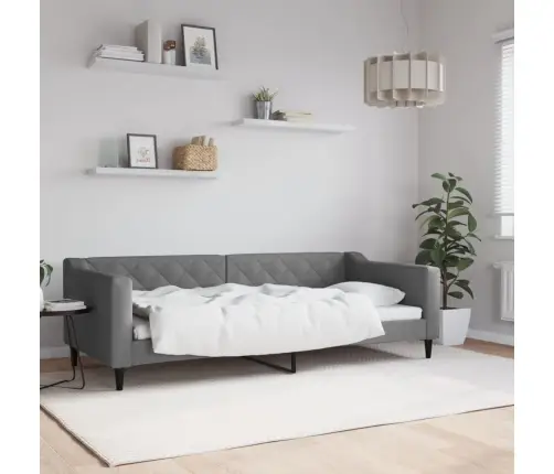 Sofa, Tamsiai Pilkos Spalvos, 90X200cm Audinys