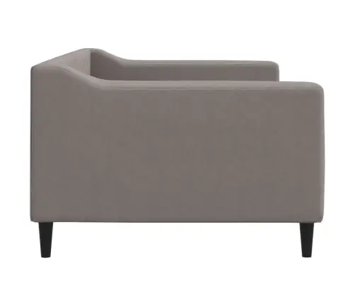 Dīvāngulta, Pelēkbrūna, 90X200 Cm, Audums Vidaxl
