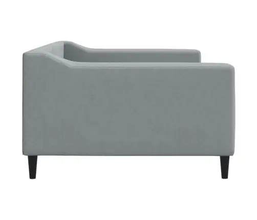 Dīvāngulta, Gaiši Pelēka, 100X200 Cm, Audums Vidaxl Dīvāngulta, Gaiši Pelēka, 100X200 Cm, Audums Vidaxl