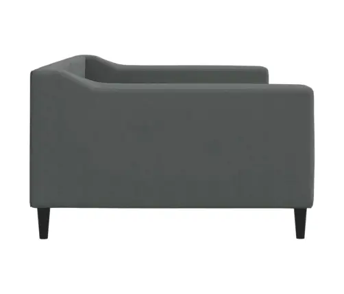 Päevavoodi, Tumehall, 100 X 200 cm Kangas