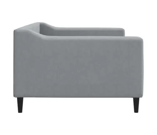 Päevavoodi, Helehall, 90 X 190 cm Kangas