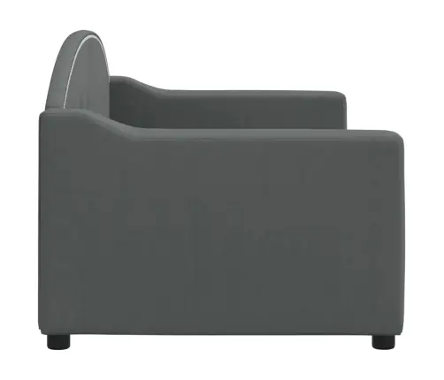 Sofa, Tamsiai Pilkos Spalvos, 80X200cm Audinys