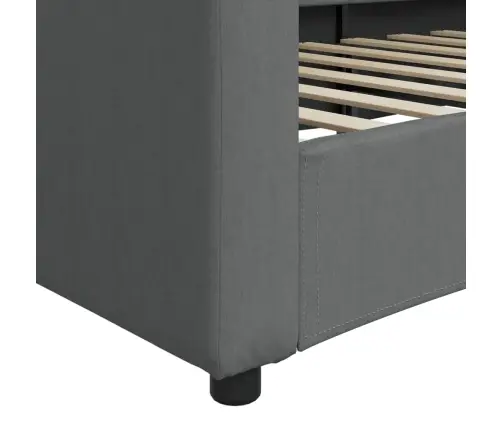 Sofa, Tamsiai Pilkos Spalvos, 80X200cm Audinys