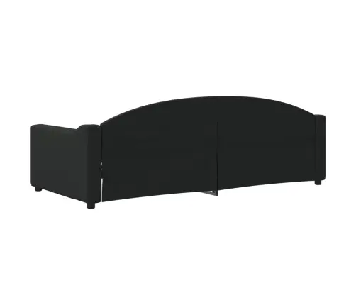 Sofa, Juodos Spalvos, 90X200cm Audinys