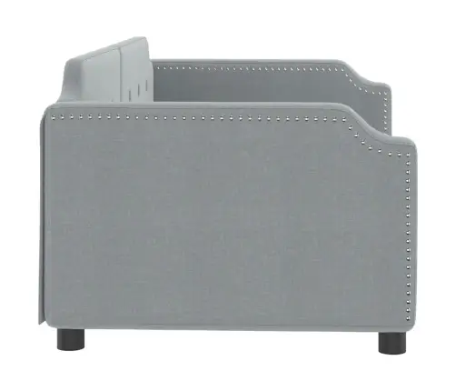 Sofa, Šviesiai Pilkos Spalvos, 80X200cm Audinys