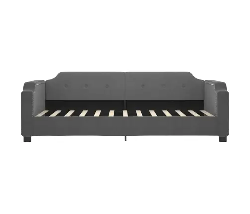 Dīvāngulta, Tumši Pelēka, 80X200 Cm, Audums Vidaxl