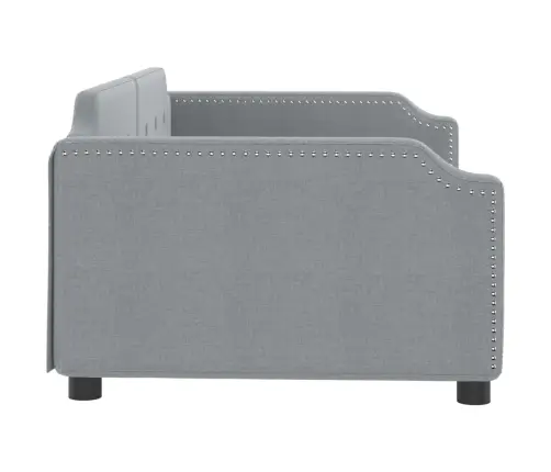 Sofa, Šviesiai Pilkos Spalvos, 100X200cm Audinys