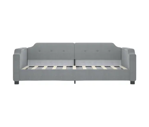 Päevavoodi, Helehall, 90 X 190 cm Kangas