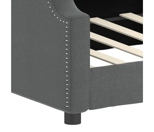 Sofa, Tamsiai Pilkos Spalvos, 90X190cm Audinys