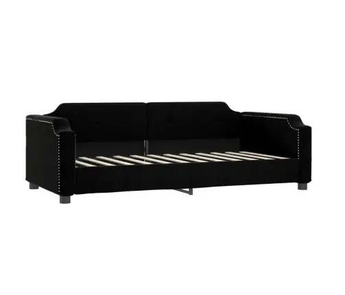 Sofa, Juodos Spalvos, 90X190cm Audinys