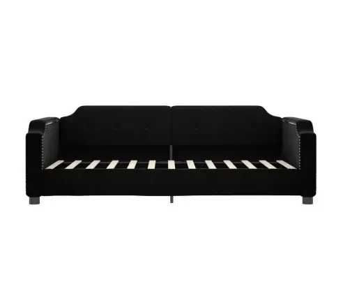 Sofa, Juodos Spalvos, 90X190cm Audinys