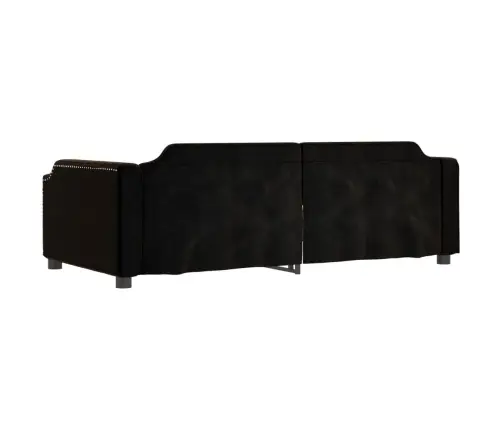 Sofa, Juodos Spalvos, 90X190cm Audinys