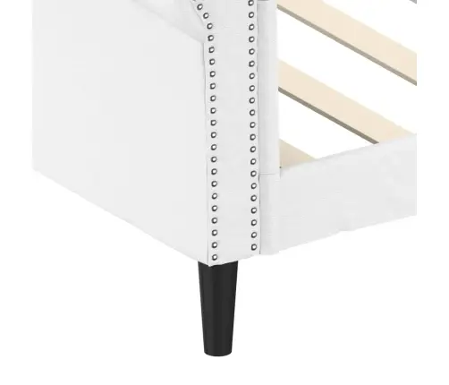 Dienas Gulta, Balta, 80X200 Cm, Mākslīgā Āda Vidaxl