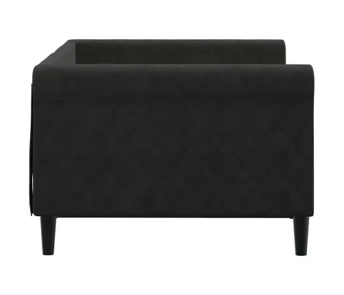 Sofa, Juodos Spalvos, 90X190cm Aksomas