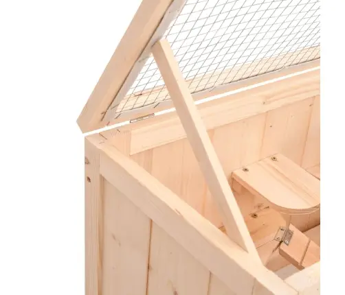 Žiurkėnų Narvas, 60X30X35cm Eglės Medienos Masyvas