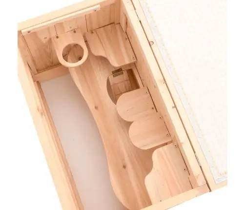 Kāmju Būris, 60X35,5X42 Cm, Egles Masīvkoks Vidaxl