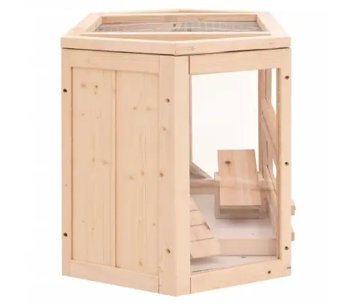 Žiurkėnų Narvas, 80X40X43cm Eglės Medienos Masyvas