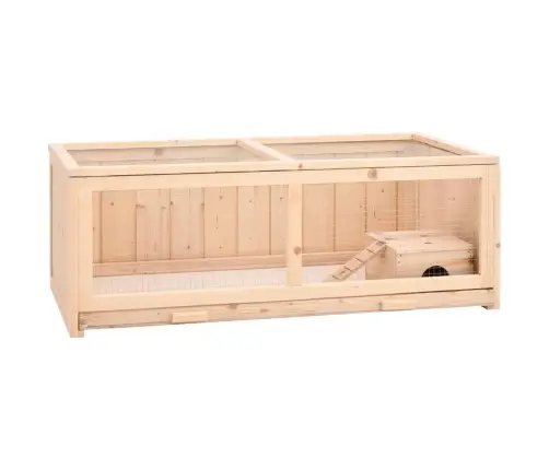 Žiurkėnų Narvas, 104X52X38cm Eglės Medienos Masyvas