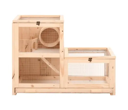 Žiurkėnų Narvas, 81X40X60cm Eglės Medienos Masyvas Žiurkėnų Narvas, 81X40X60cm Eglės Medienos Masyvas