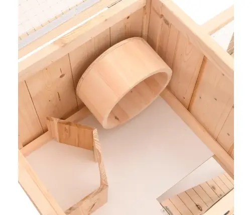 Žiurkėnų Narvas, 81X40X60cm Eglės Medienos Masyvas Žiurkėnų Narvas, 81X40X60cm Eglės Medienos Masyvas