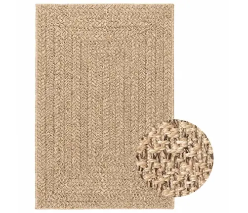 Paklājs Zizur, 120X170Cm Džutas Izskats Lietojams Telpās Un Ārā Vidaxl Paklājs Zizur, 120X170Cm Džutas Izskats Lietojams Telpās Un Ārā Vidaxl