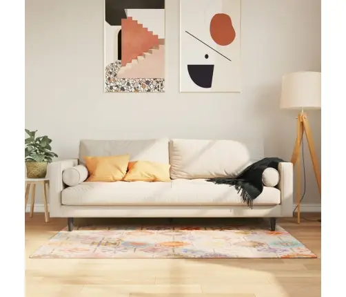 Vaip, Pestav, Mitmevärviline, 80 X 150 cm Libisemiskindel Vaip, Pestav, Mitmevärviline, 80 X 150 cm Libisemiskindel