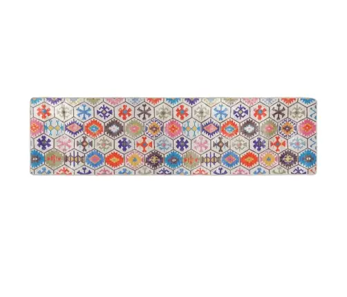Paklājs, 80X300 Cm, Daudzkrāsains, Mazgājams, Neslīdošs Vidaxl