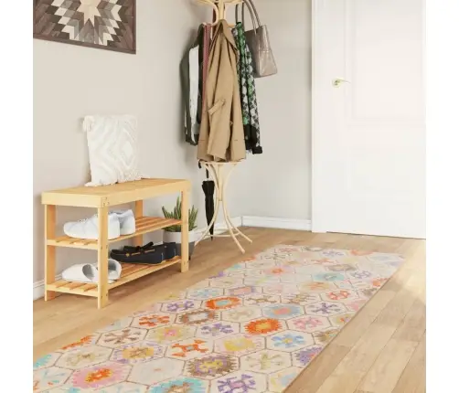 Paklājs, 80X300 Cm, Daudzkrāsains, Mazgājams, Neslīdošs Vidaxl