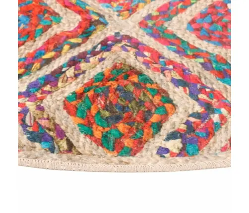 Vaip, Pestav, Mitmevärviline, Ø120 cm Libisemiskindel